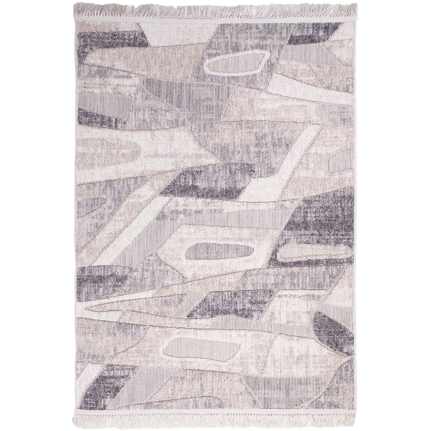 Koberec BENITA 519 šedá-krémová - 120x170 cm