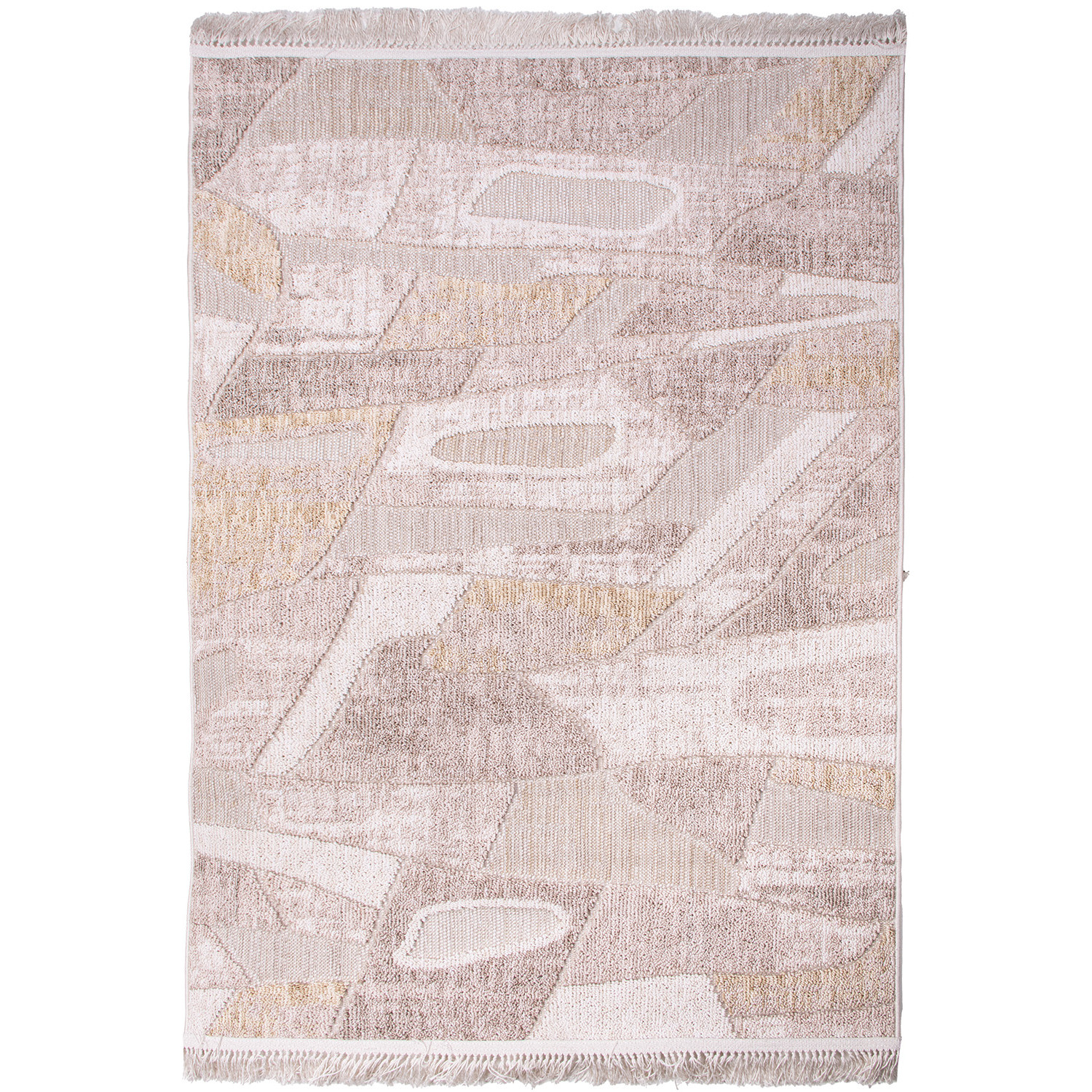 Koberec BENITA 519 žlutá-krémová - 160x230 cm