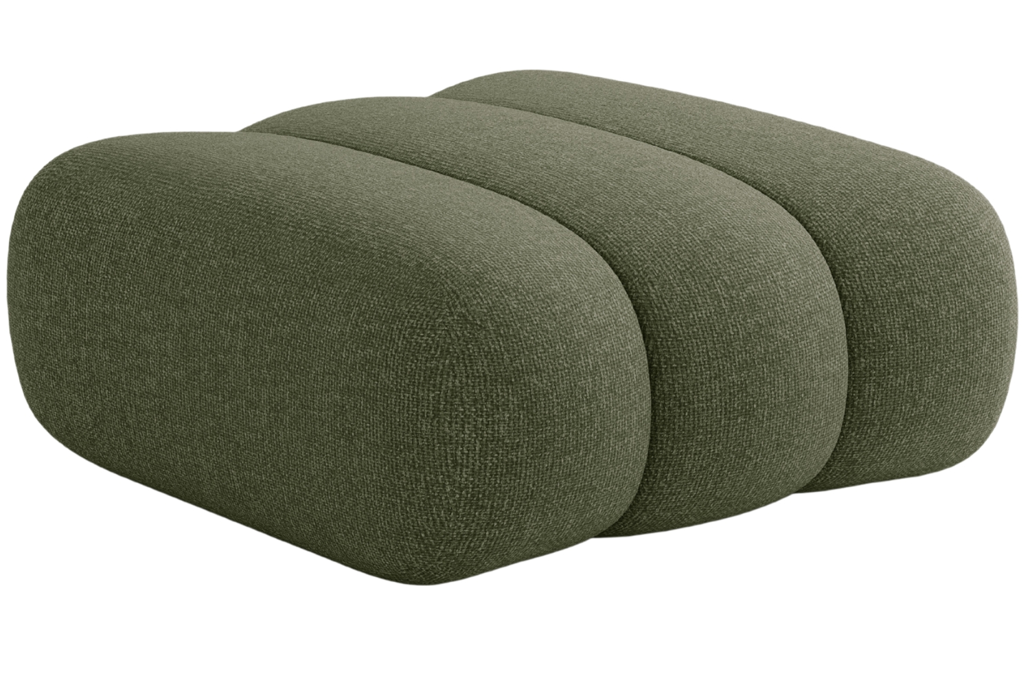 Cosmopolitan Design Zelená podnožka Koge 95 x 95 cm