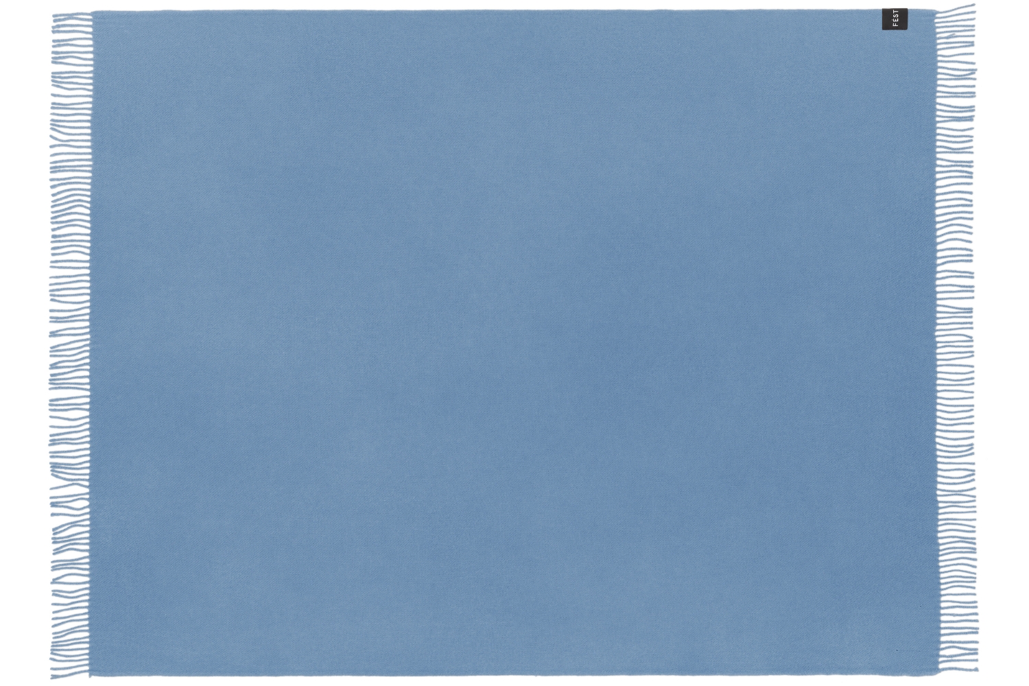 FEST Amsterdam Světle modrý vlněný pléd Ro 170 x 130 cm