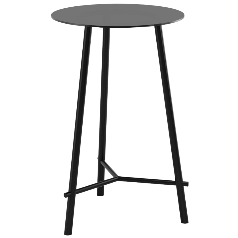 Infiniti Černý barový stůl Record Contract 70 cm