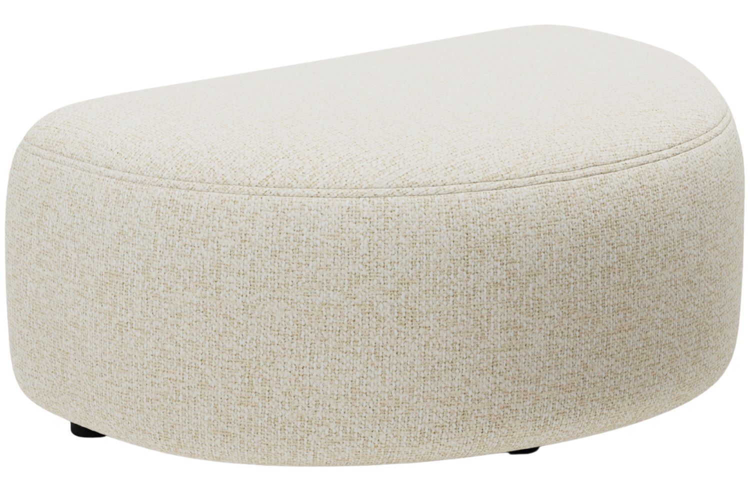 Micadoni Světle béžová podnožka Kate II. 99 x 60 cm