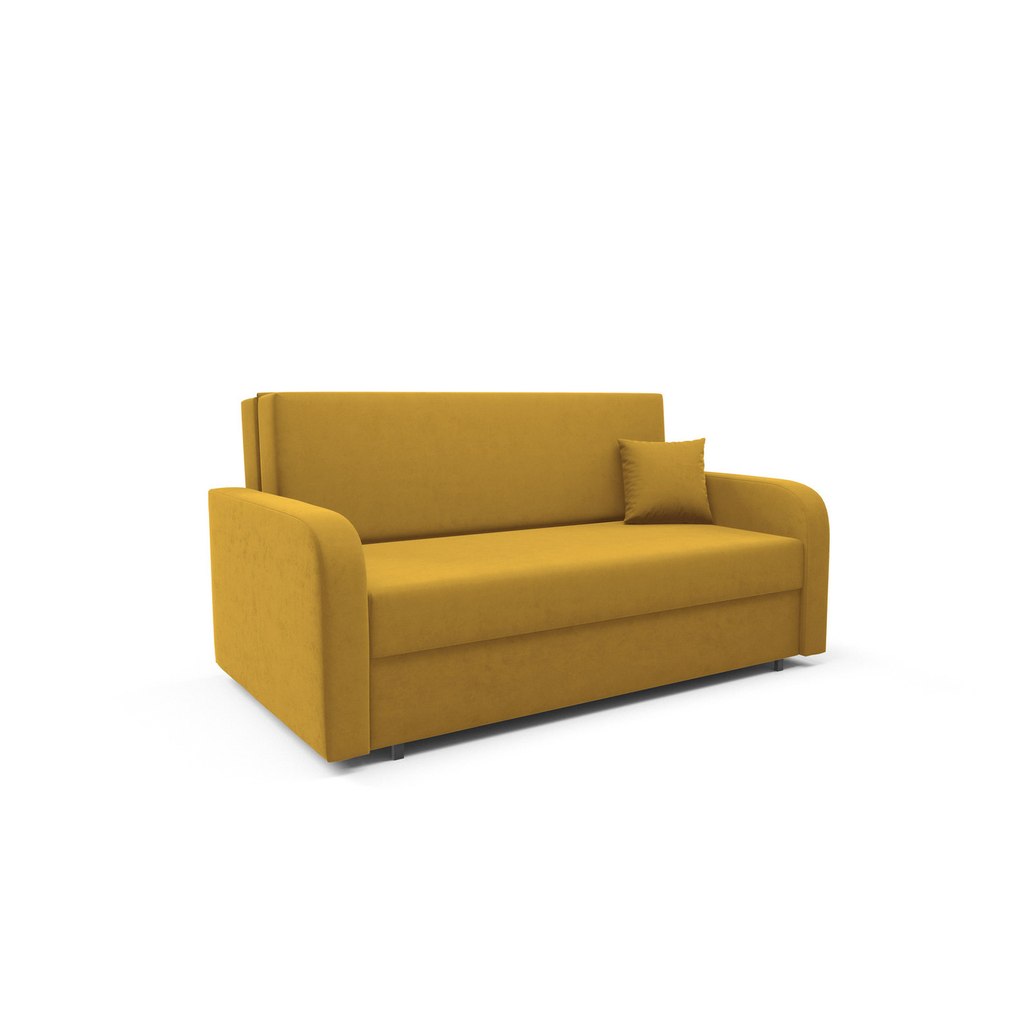 Rozkládací pohovka FERONI IV Žlutá