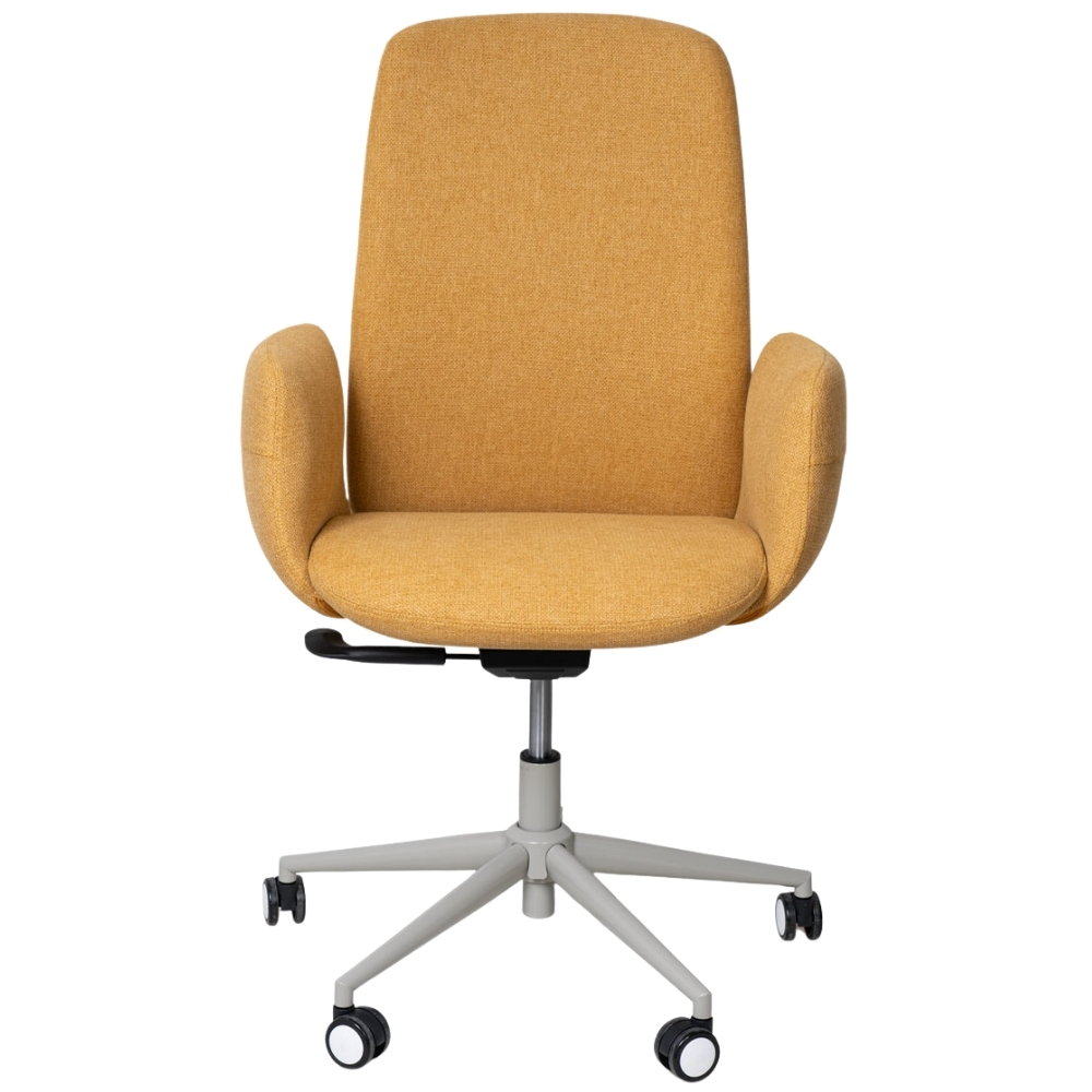 Somcasa Žlutá kancelářská židle British