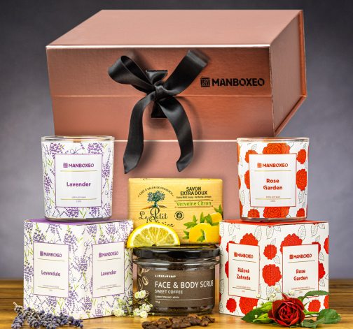 Valentýnské giftboxeo- Večer se svíčkou