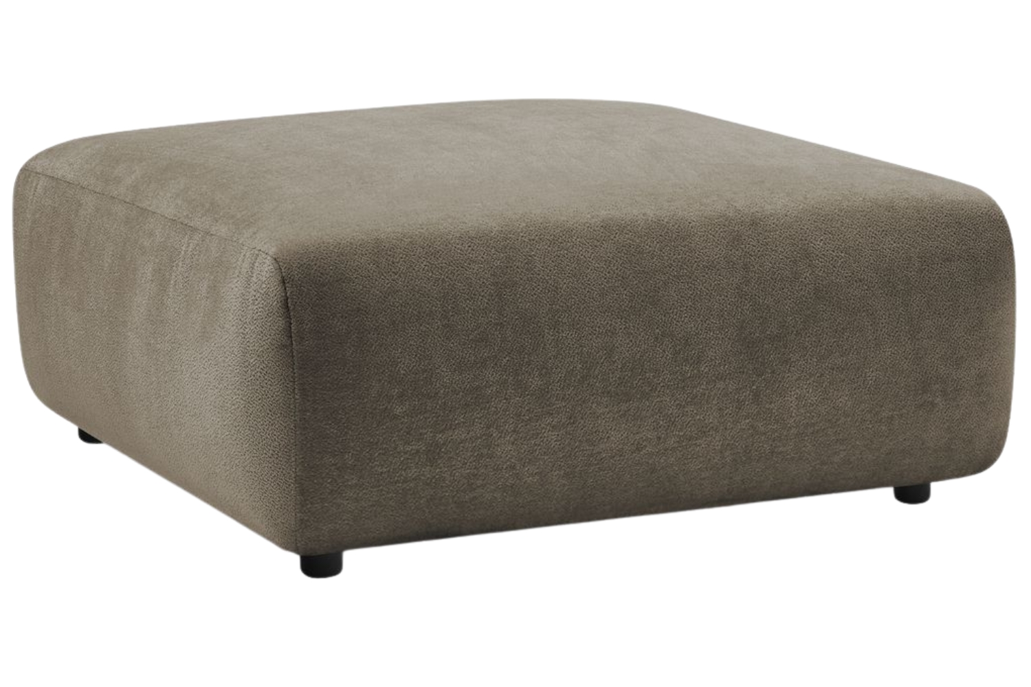 Bobochic Paris Hnědá podnožka Lucien 108 x 108 cm