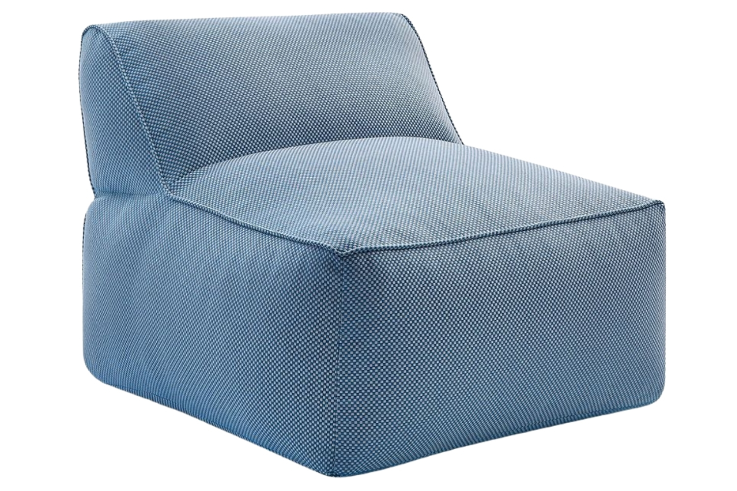 Bobochic Paris Tmavě modré zahradní křeslo Riviera