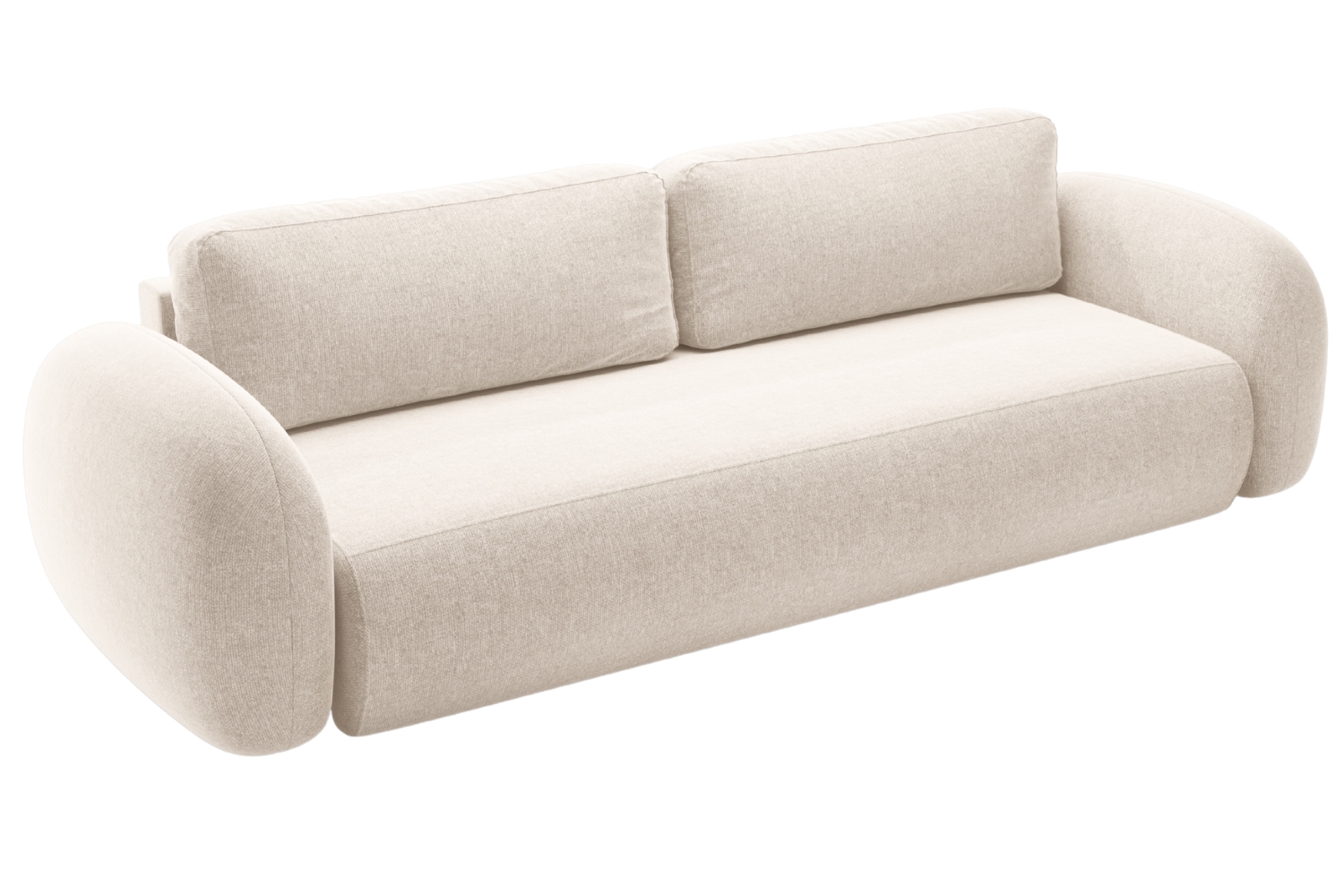 Maison Heritage Světle béžová rozkládací pohovka Kora 262 cm