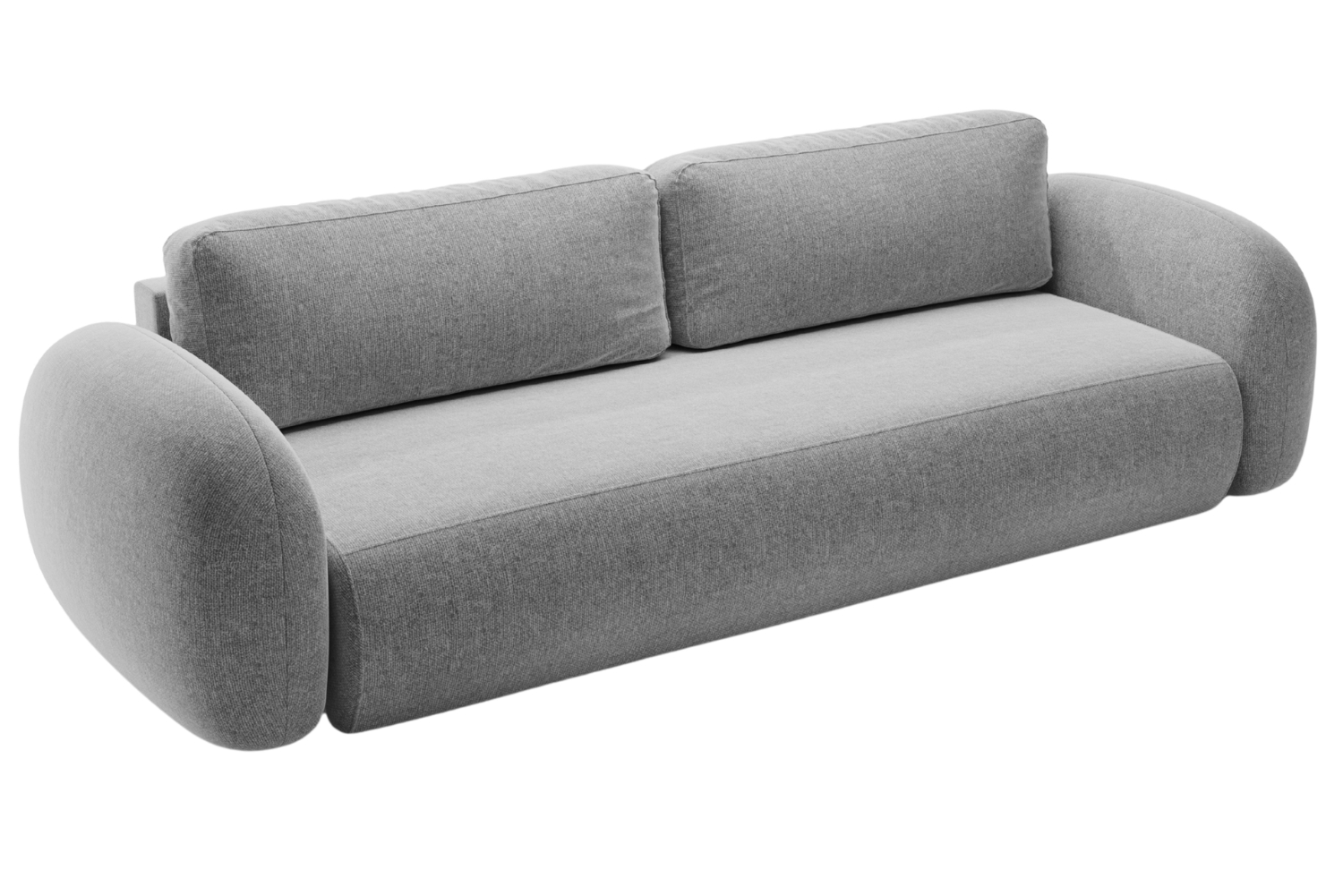 Maison Heritage Světle šedá rozkládací pohovka Kora 262 cm