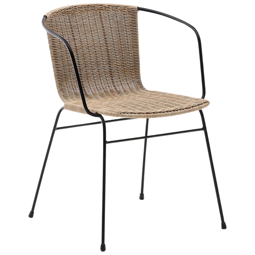 Zahradní židle z umělého ratanu Kave Home Eltiera II
