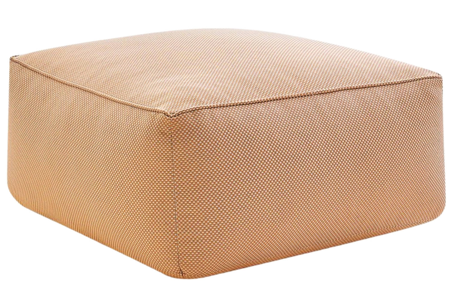 Bobochic Paris Oranžová zahradní podnožka Riviera 80 x 80 cm