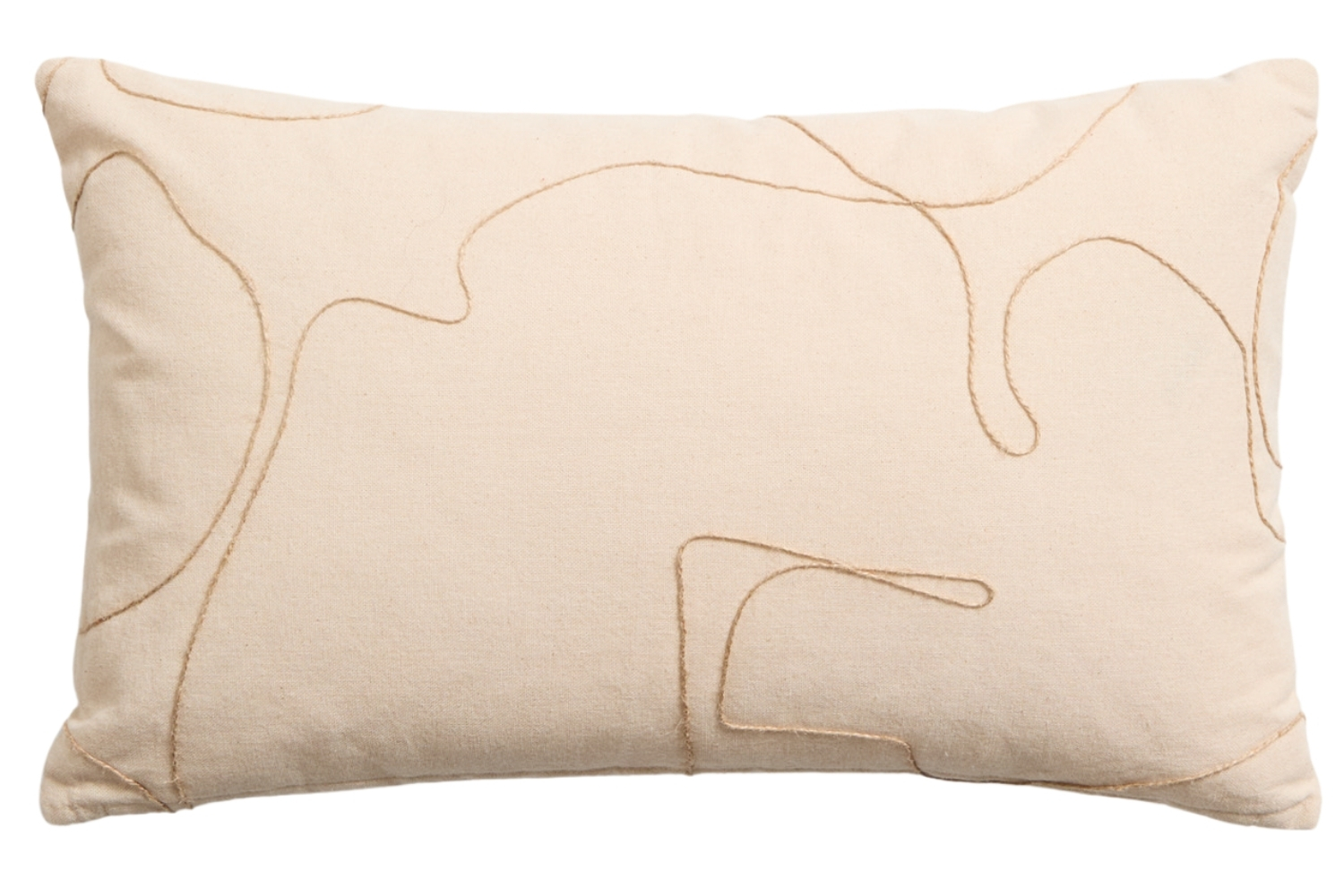 Kave Home Béžový bavlněný povlak na polštář Dibel 30 x 50 cm
