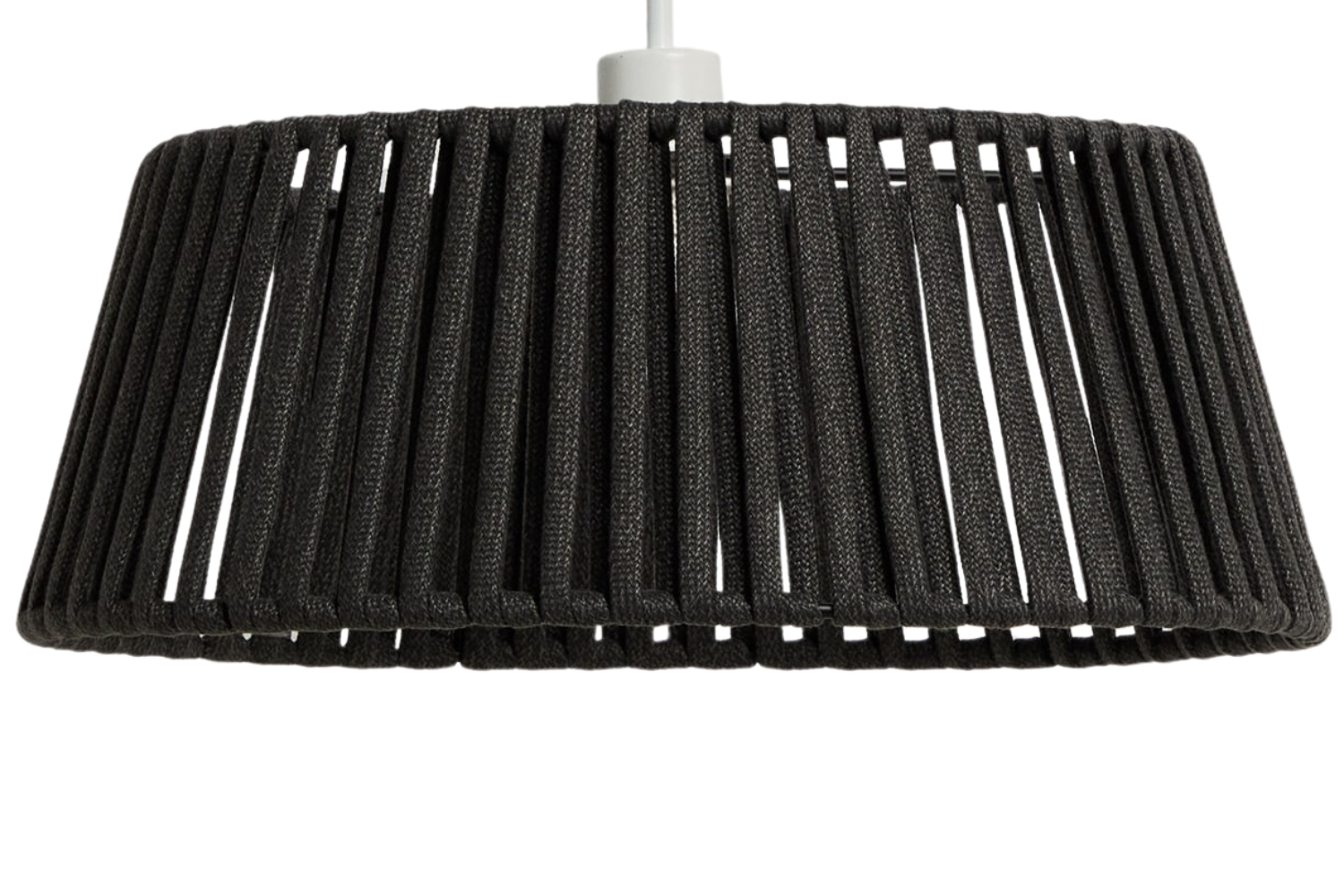 Kave Home Černé závěsné stínidlo Aldet  Ø 46 cm