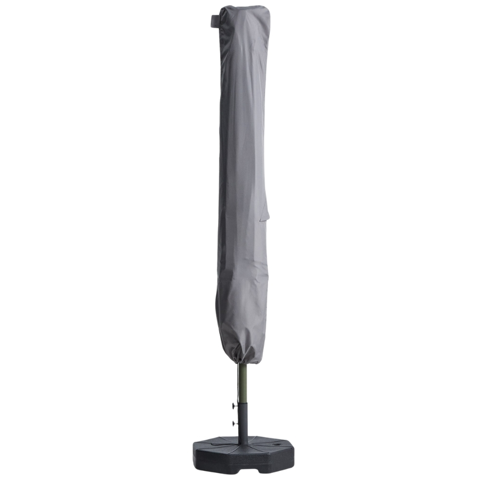 Kave Home Šedý ochranný obal na slunečník Iria 220 x 55 cm