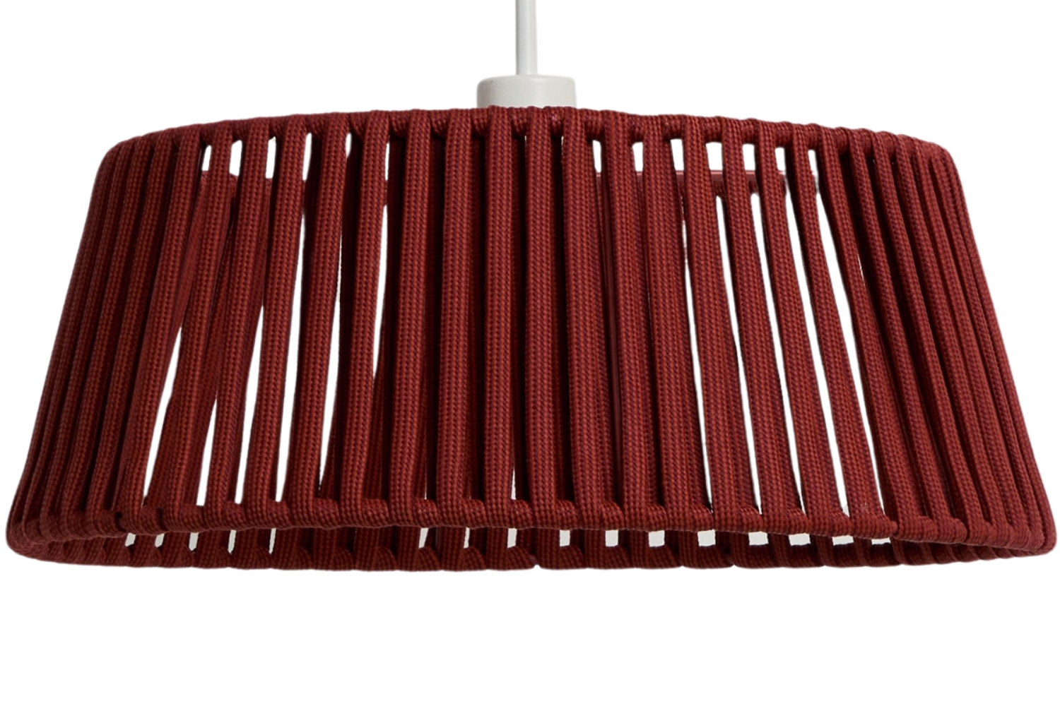 Kave Home Terakotově červené závěsné stínidlo Aldet  Ø 46 cm