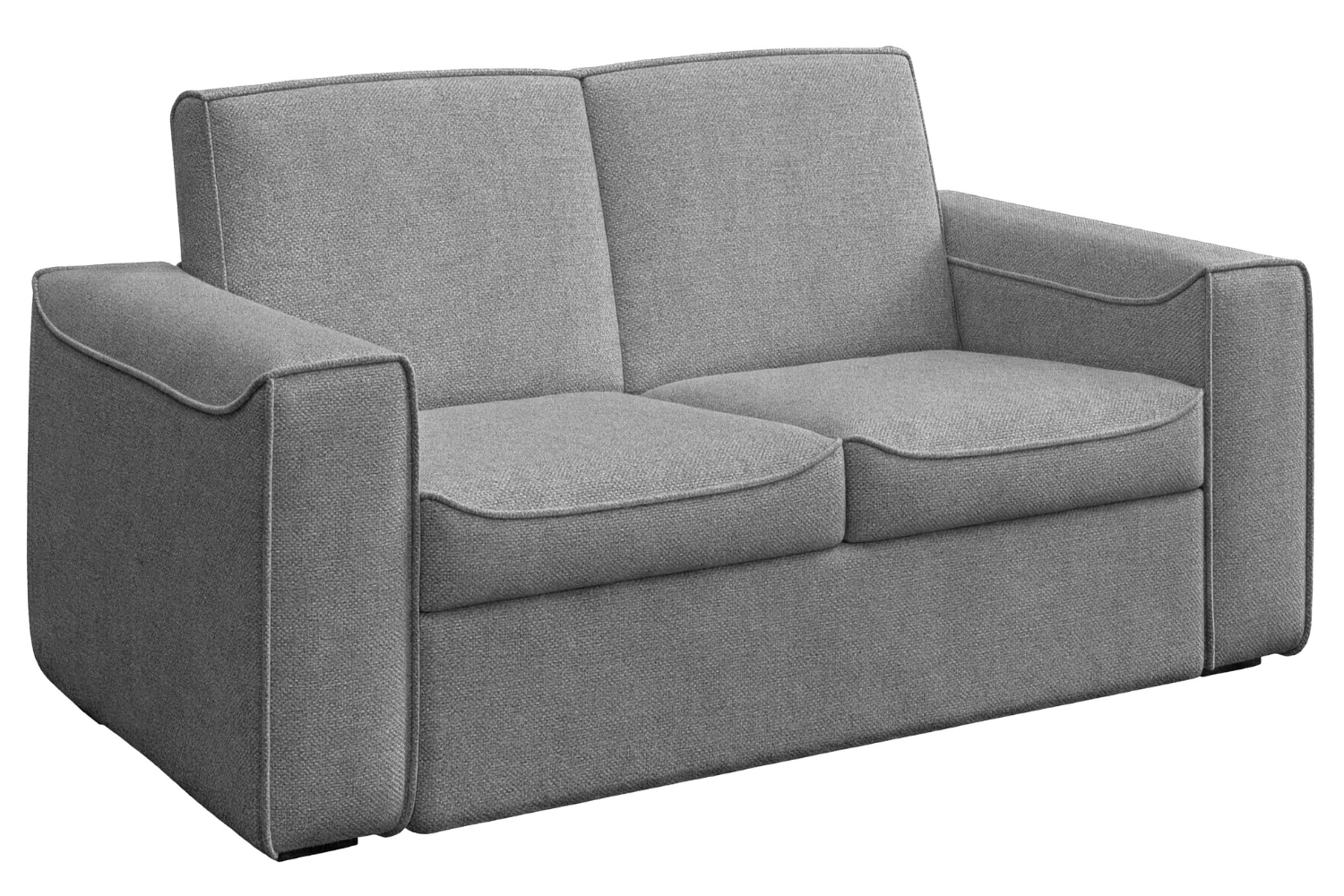 Mesonica Světle šedá rozkládací pohovka Muno 152 cm