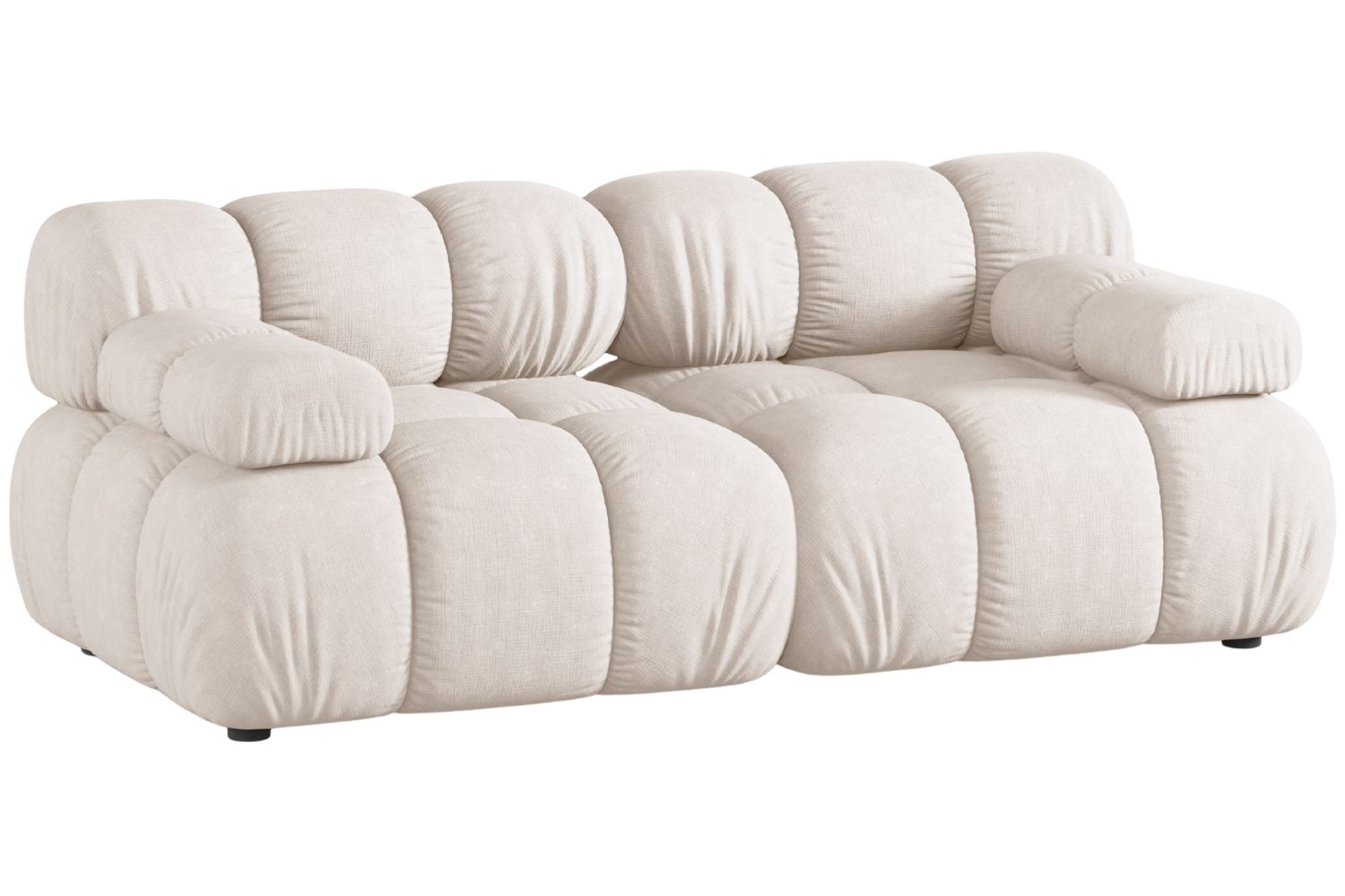 Micadoni Béžová dvoumístná pohovka Bellis II. 188 cm