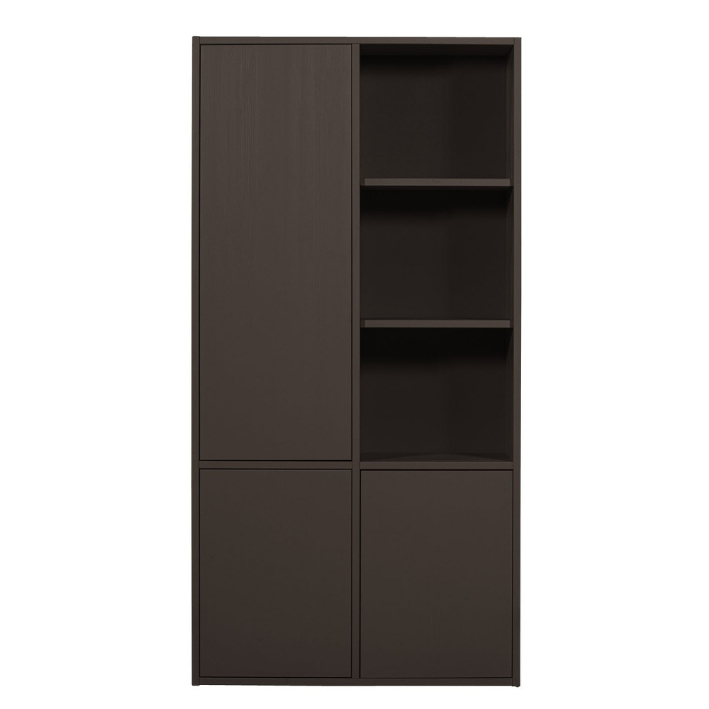 WOOOD Hnědá dřevěná skříň Meren 200 x 100 cm