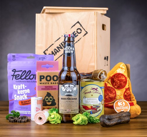 Bedna pro psy a pejskaře - možnost stylového potisku víka