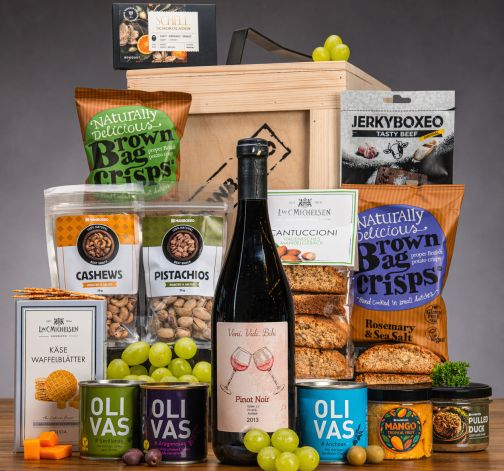 Bedna s červeným vínem XXL