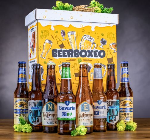 Beerboxeo dárkové balení plné NEALKO pivních speciálů