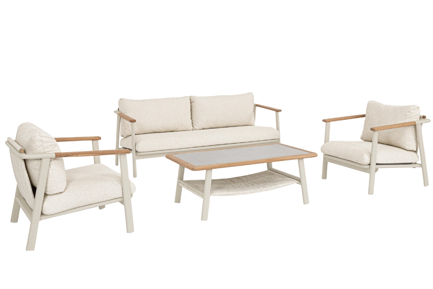 Bizzotto Béžový zahradní set pohovky