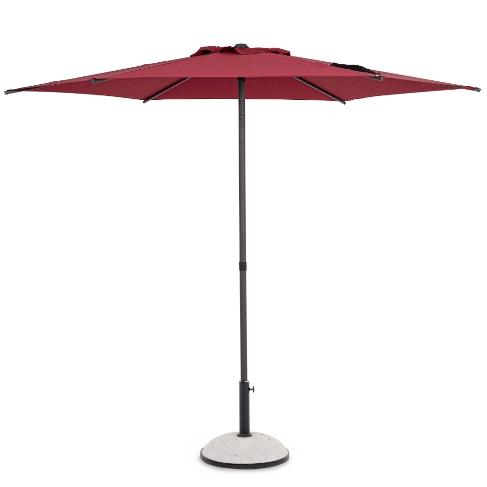 Bizzotto Červený slunečník Samba Ø 270 cm