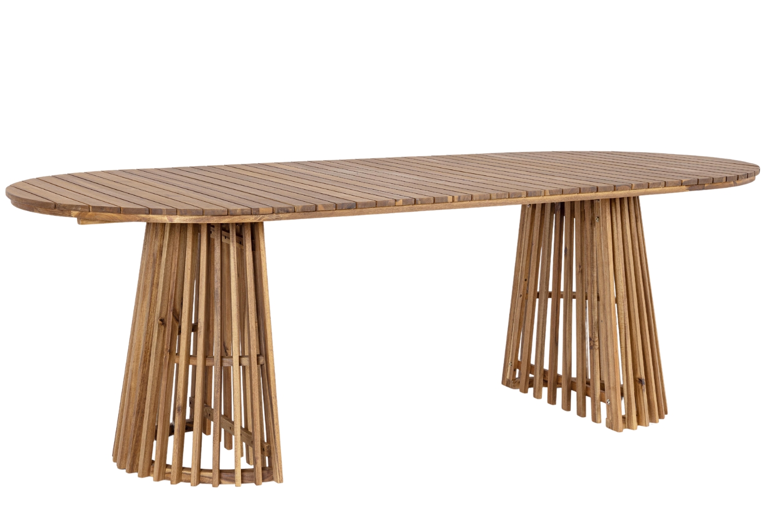 Bizzotto Dřevěný zahradní jídelní stůl Rodano 220 x 100 cm