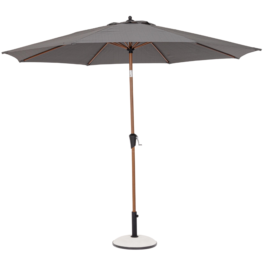 Bizzotto Šedý slunečník Palinuro 300 cm