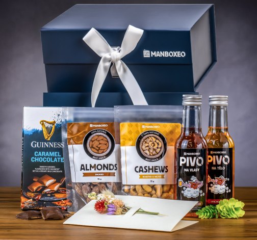 Dárková sada pro muže - Myslím na tebe