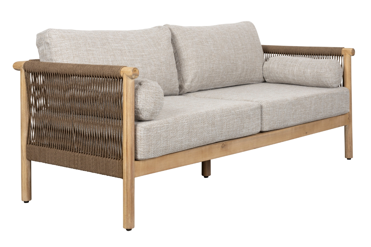 Dutchbone Dřevěný zahradní set pohovky a stolku OASIS