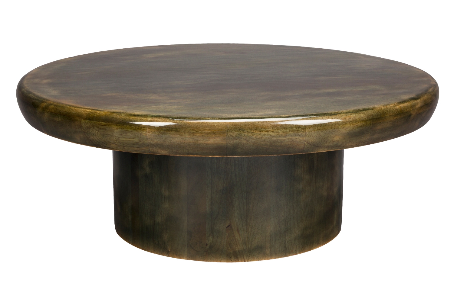 Dutchbone Zelený konferenční stolek MUSH 60 cm