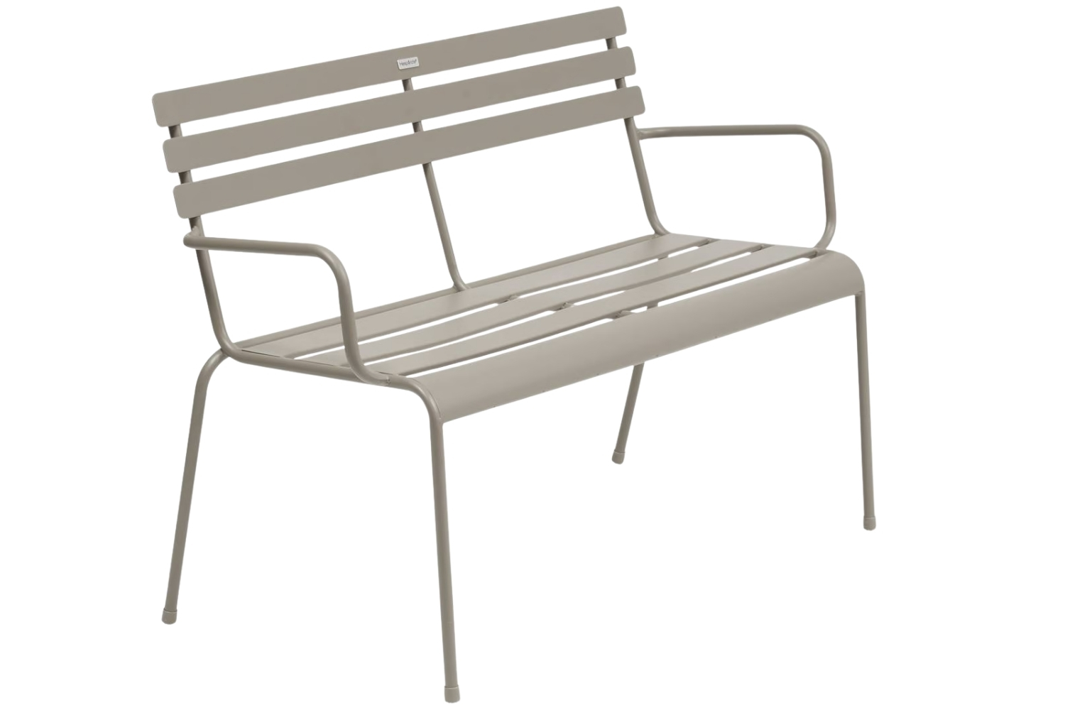 Hespéride Béžová kovová zahradní lavice Greensboro