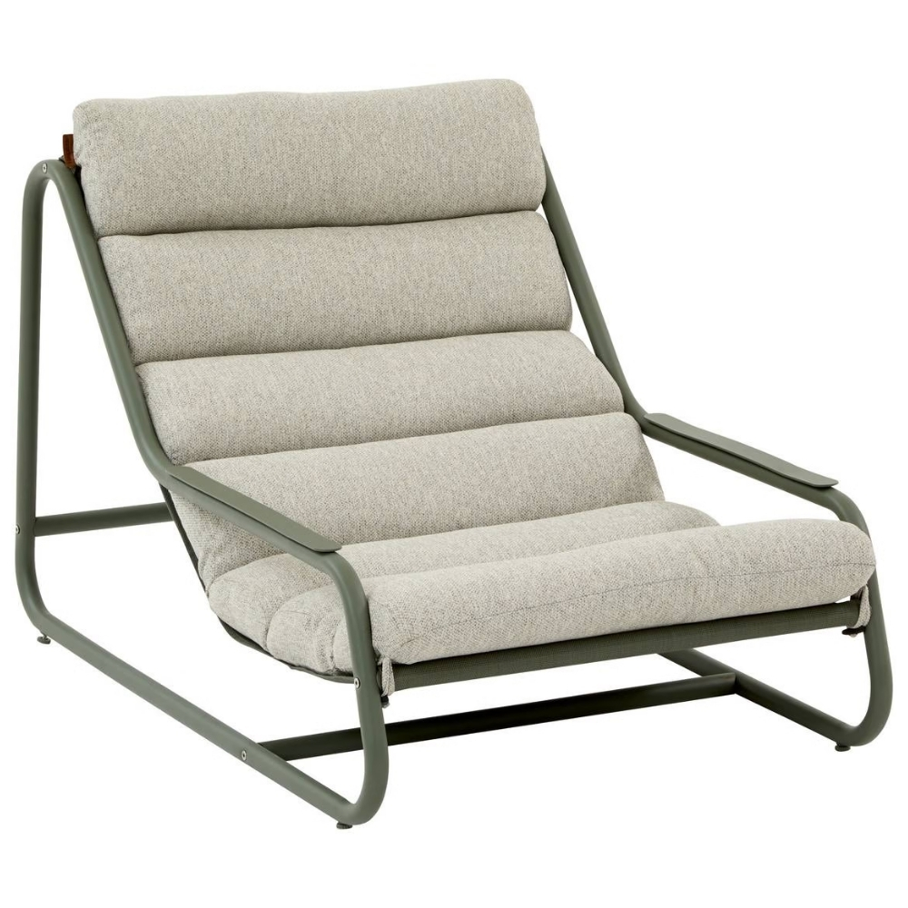 Hespéride Béžovo-zelené zahradní křeslo Celestam