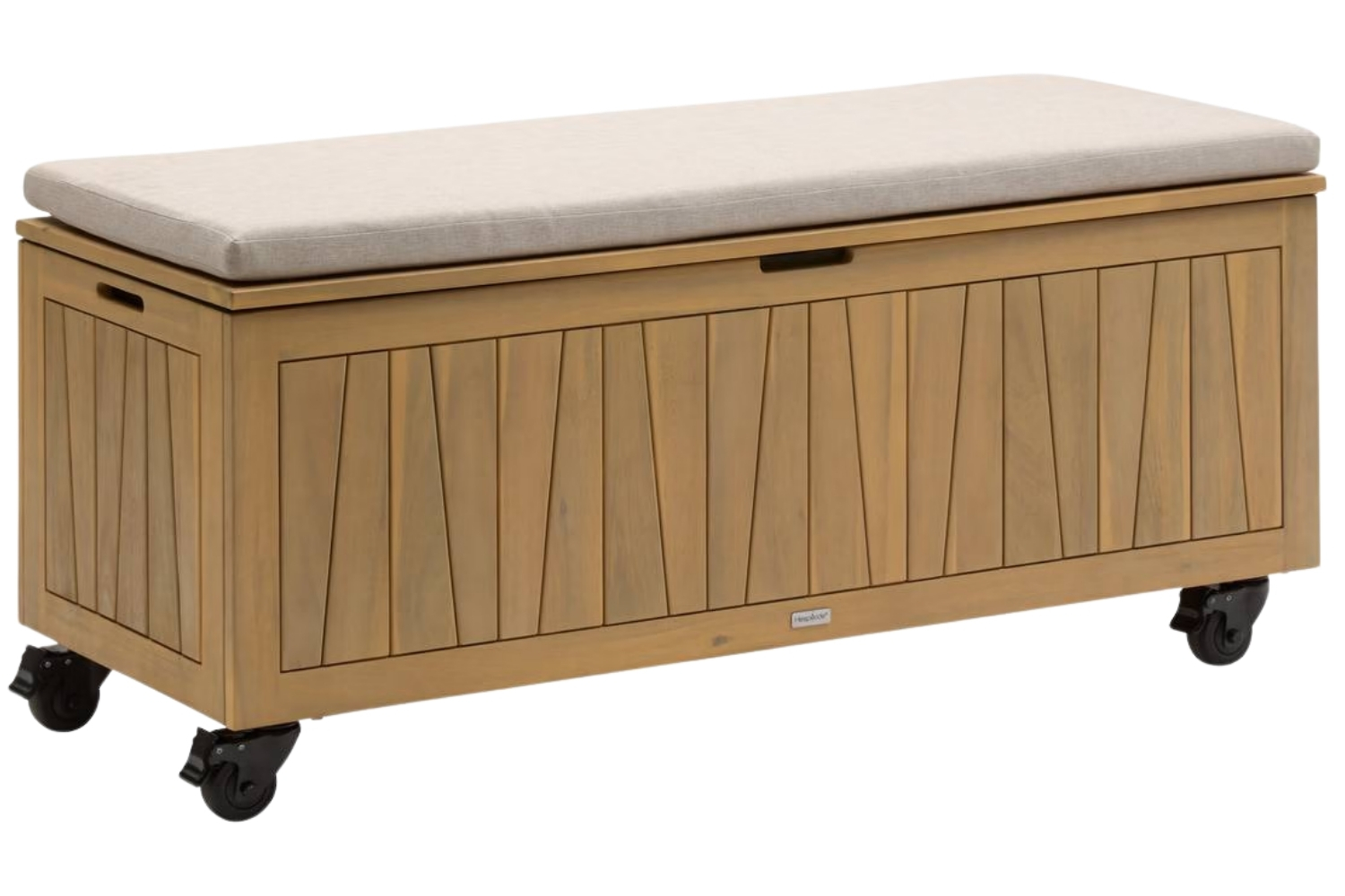 Hespéride Dřevěná zahradní truhla Lodgia s podsedákem