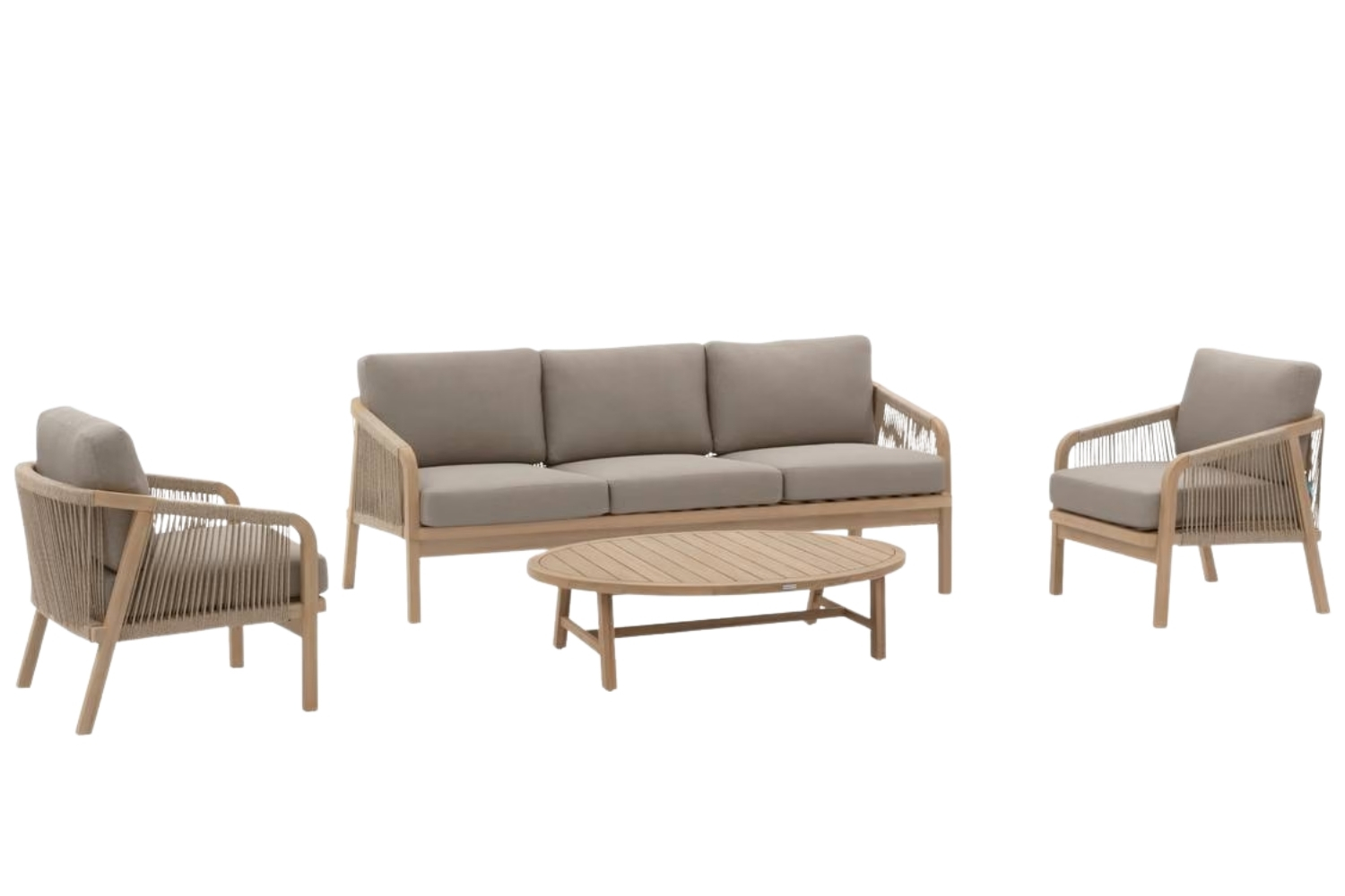 Hespéride Dřevěný set dvou křesel