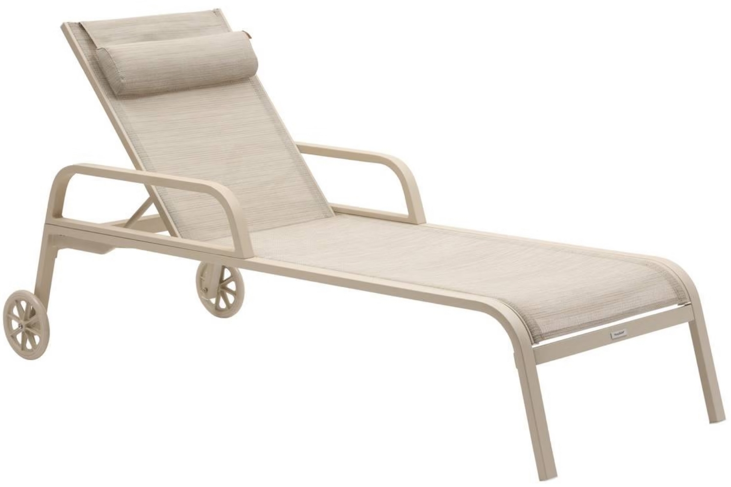 Hespéride Krémové zahradní lehátko Osmala