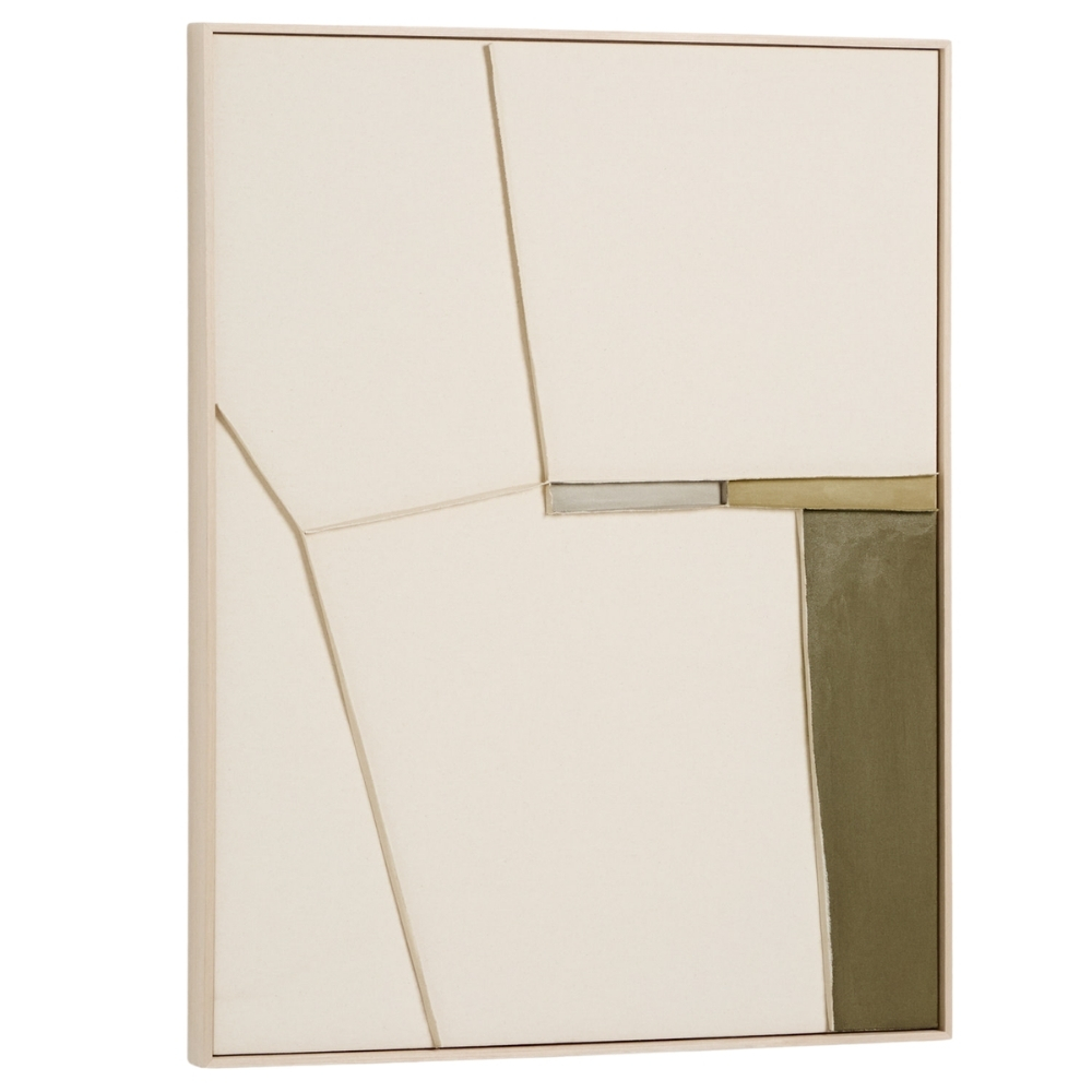 Kave Home Abstraktní obraz Deravia 80 x 100 cm