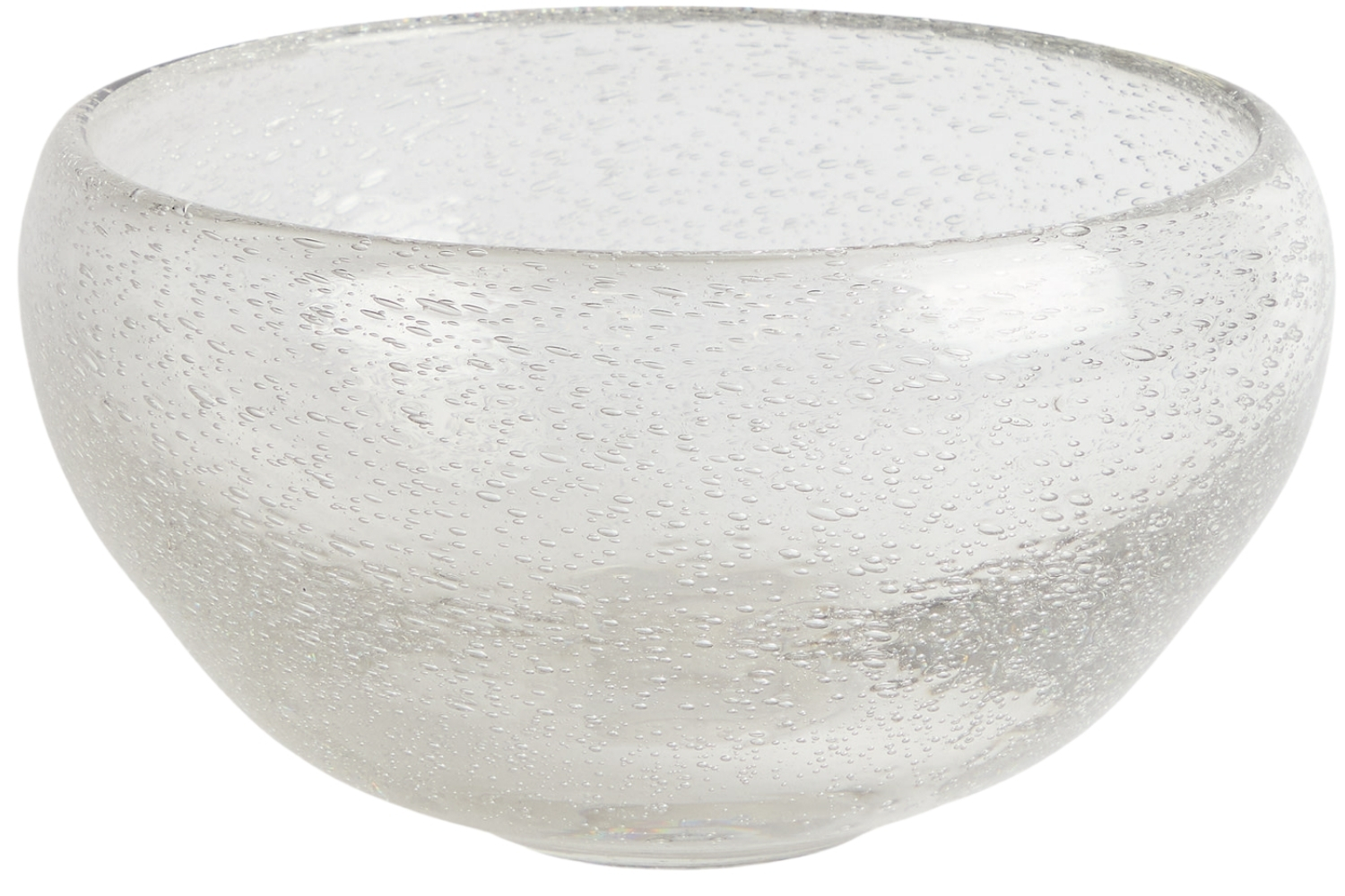 Kave Home Skleněná dekorativní miska Sirau Ø30 cm