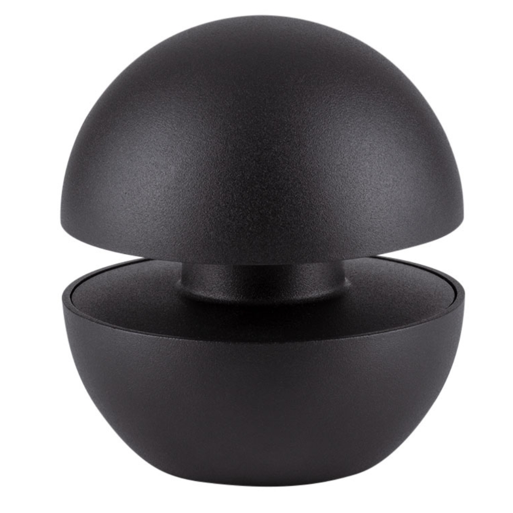 Nova Luce Černá nabíjecí stolní LED lampa Puk