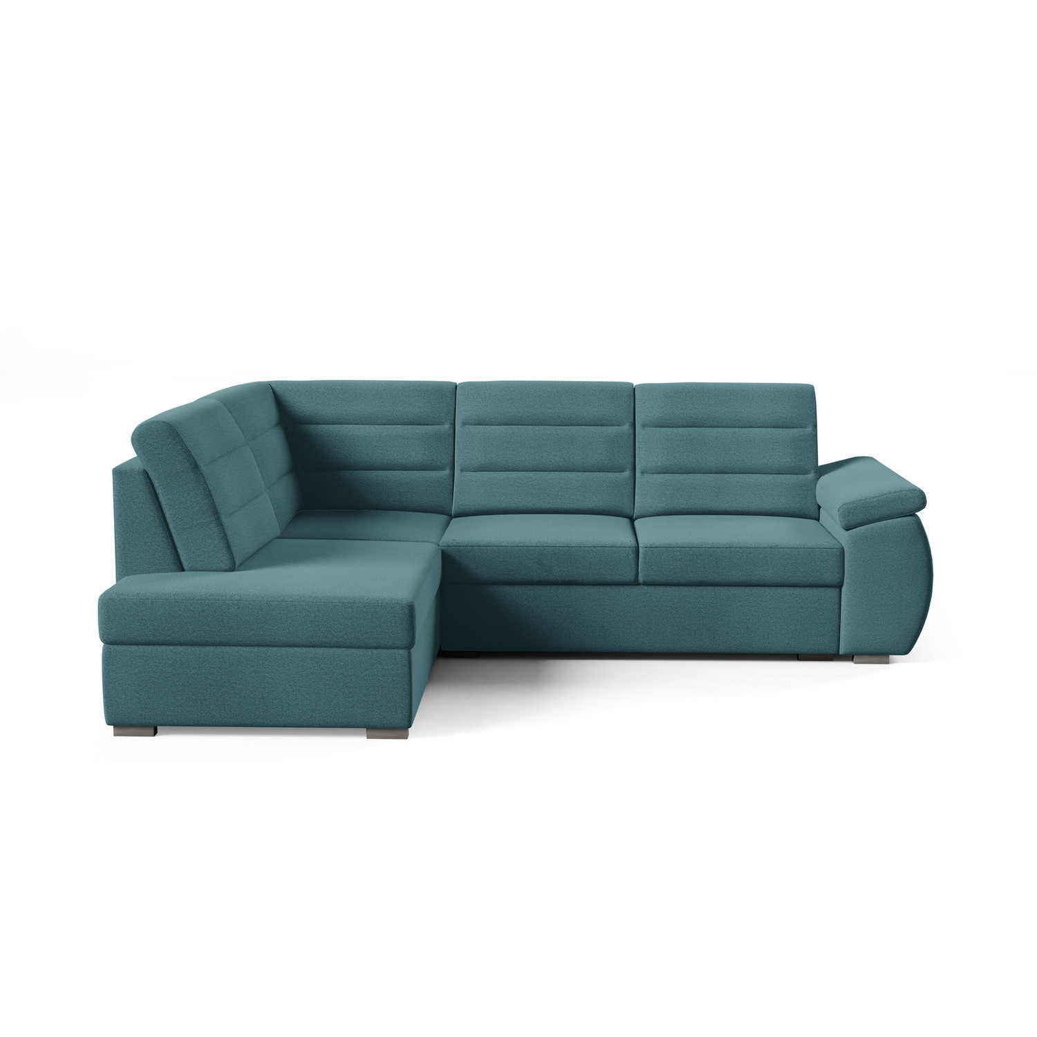 Rohová sedací souprava ASPEN Levá Modrá