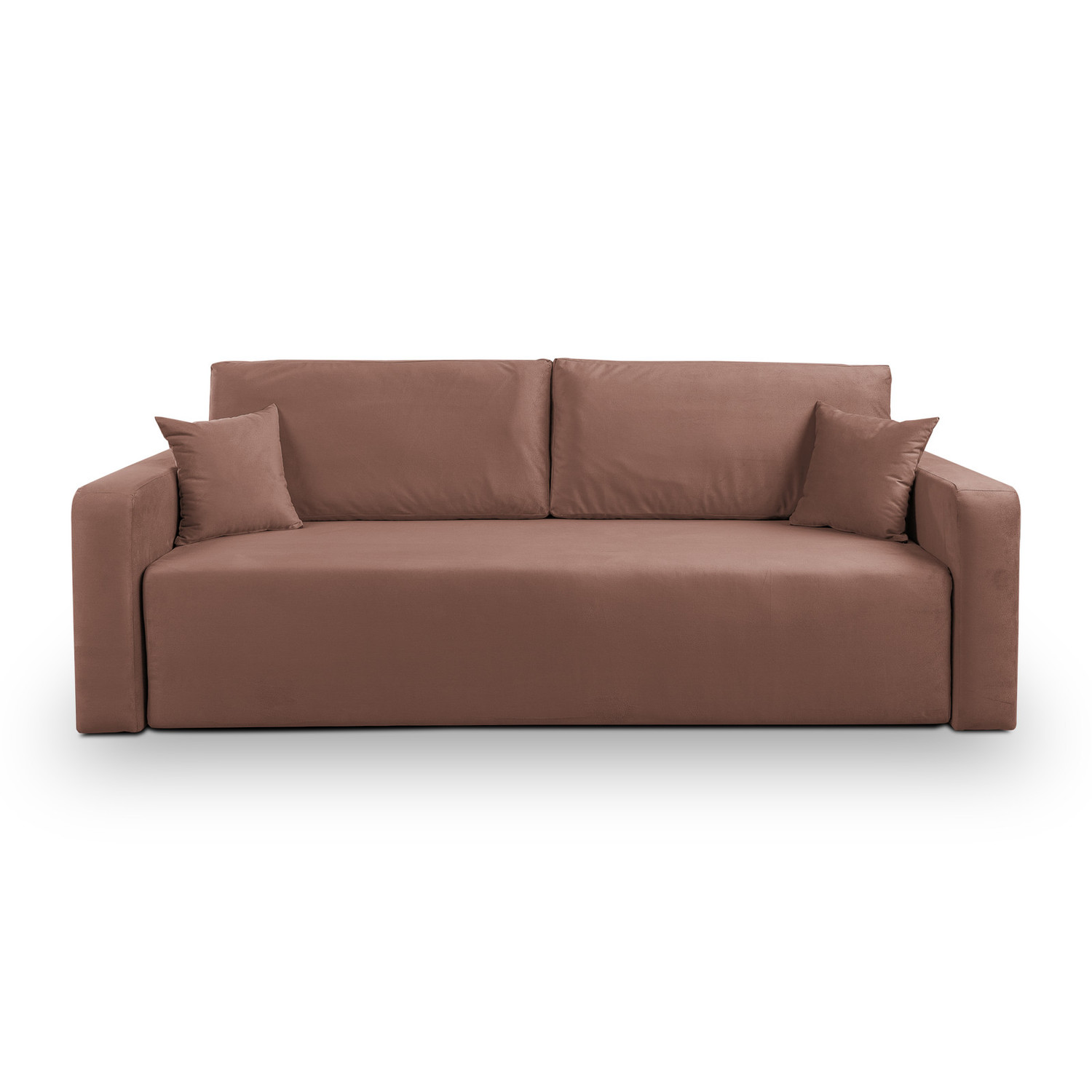 Rozkládací pohovka LILLY - Manila Růžová