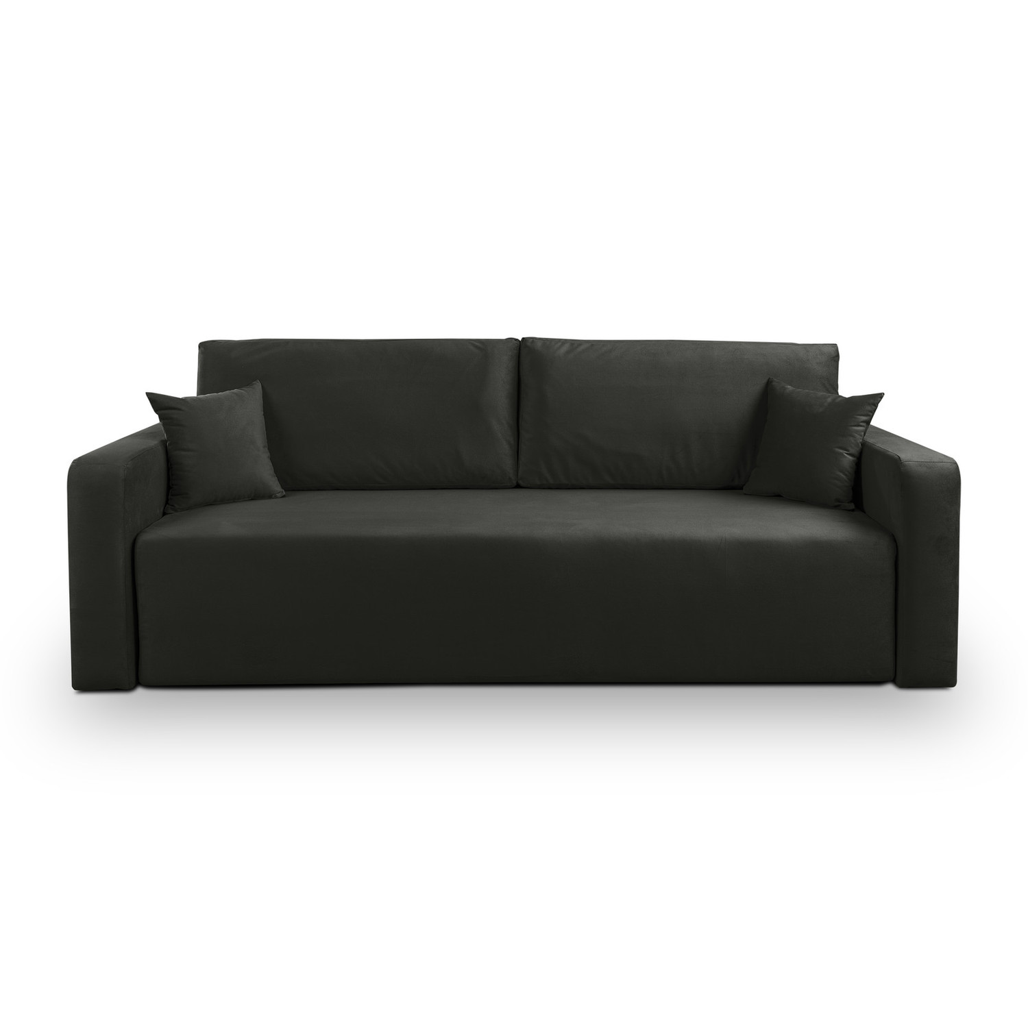 Rozkládací pohovka LILLY - Manila Černá