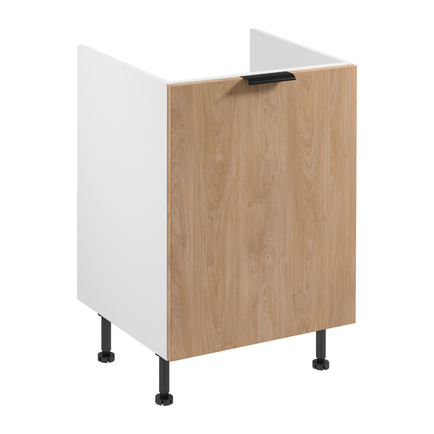 Kuchyňská skříňka SORENTO D60Z - P/L -  bílá Puccini