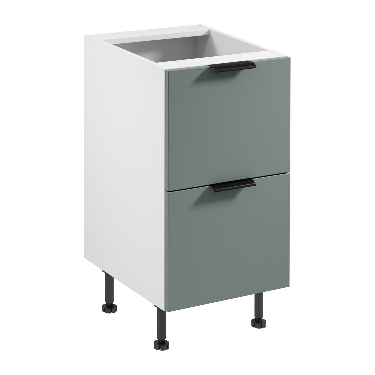 Kuchyňská skříňka SORENTO D45S2 AX - bílá Zelená