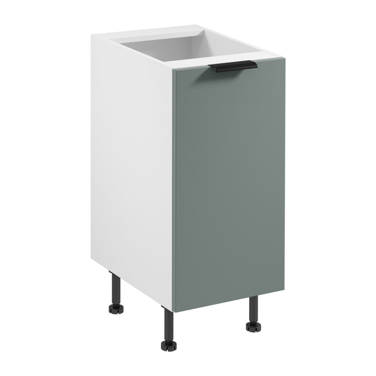 Kuchyňská skříňka SORENTO D40 - P/L - bílá Zelená