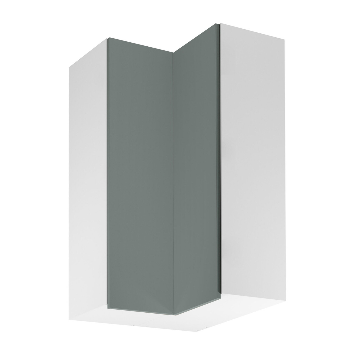 Závěsná kuchyňská skříňka SORENTO G60N2 - bílá Zelená