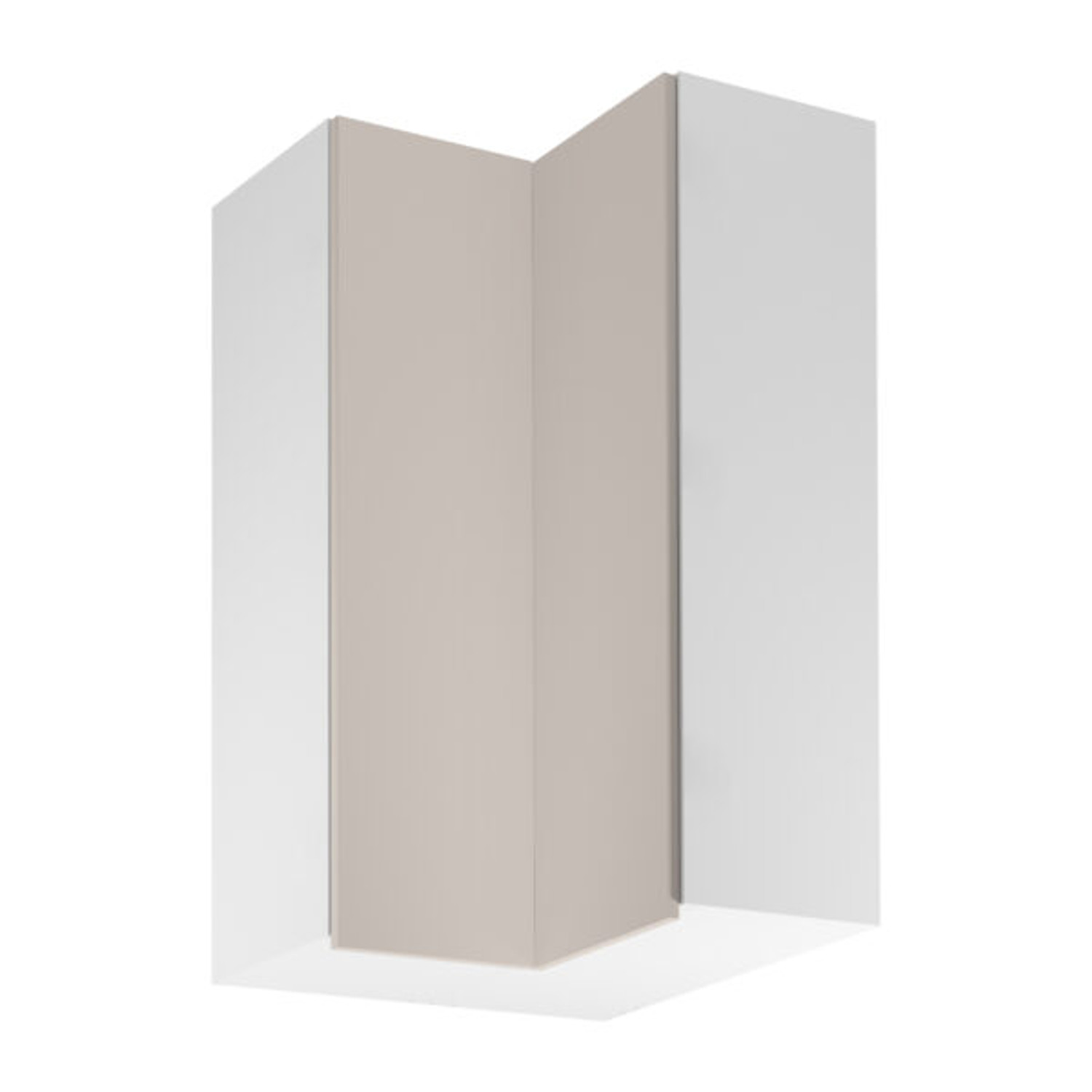 Závěsná kuchyňská skříňka SORENTO G60N2 - bílá Béžová