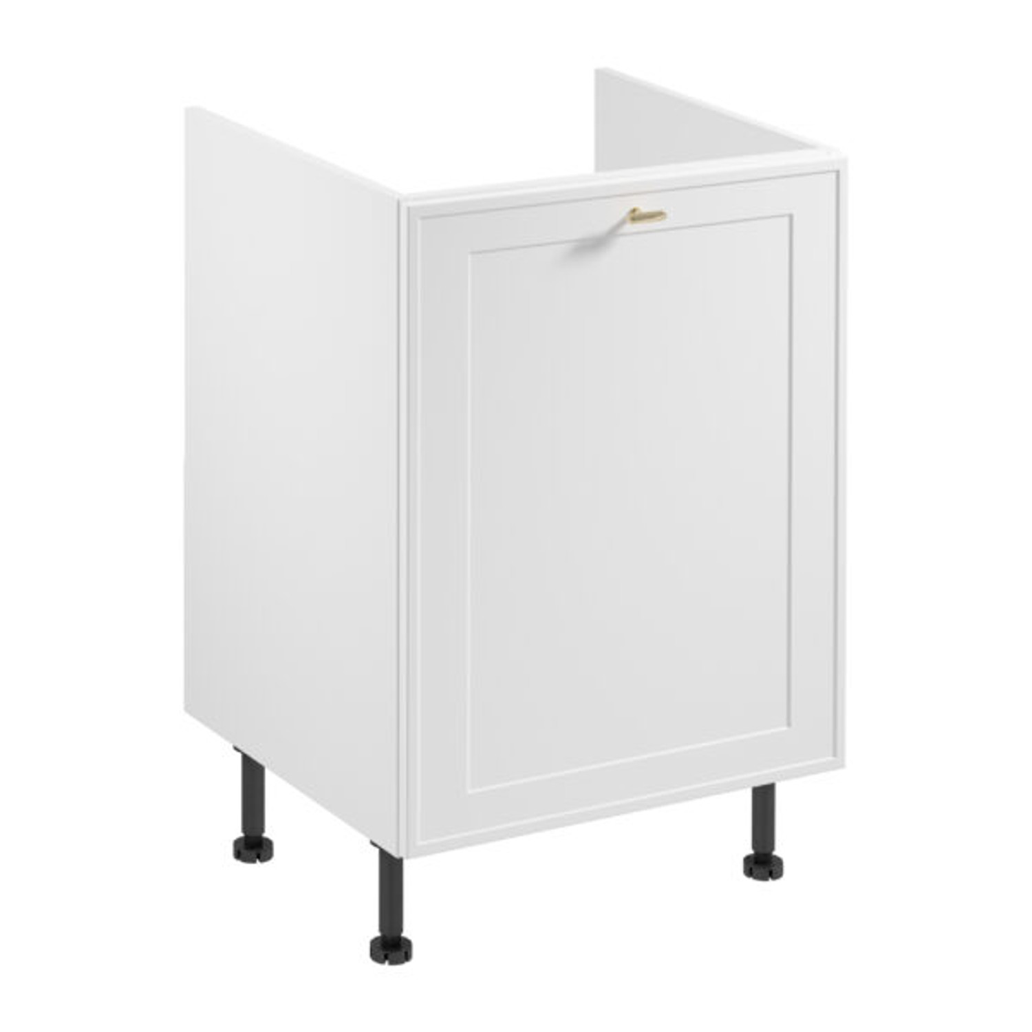 Kuchyňská skříňka SORENTO D60Z - P/L - bílý rám