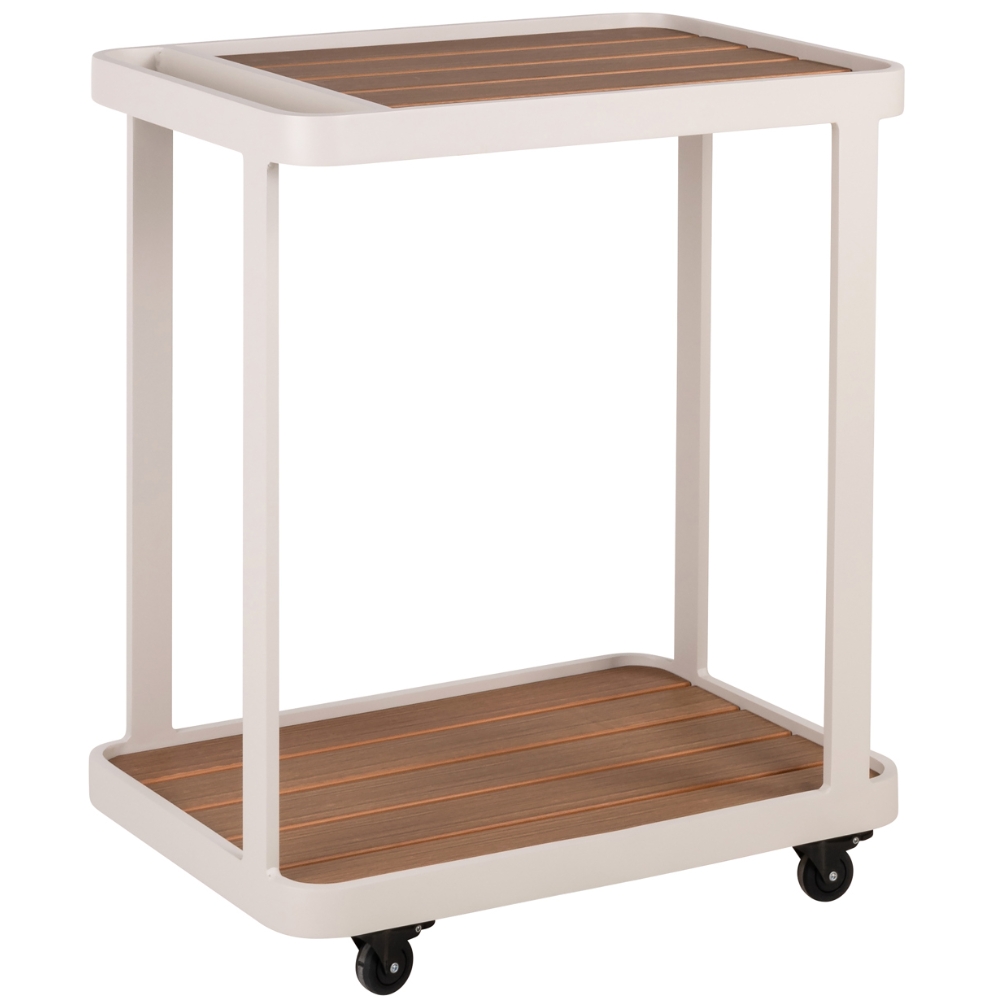 Richmond Béžový zahradní servírovací stolek Spritz 60 x 42 cm